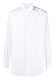 Brioni cotton striped shirt - White