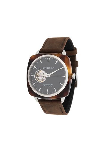 Briston Watches clubmaster iconic acetate watch - Black