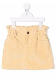 Brunello Cucinelli Kids elasticated denim skirt - Yellow