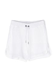 Brunello Cucinelli Kids drawstring knitted shorts - C9190 BIANCO