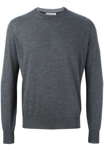 Brunello Cucinelli classic jumper - Grey