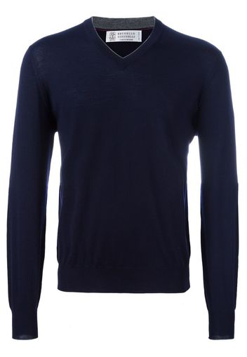 V-neck jumper