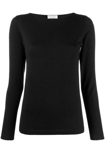 Brunello Cucinelli round neck jumper - Black