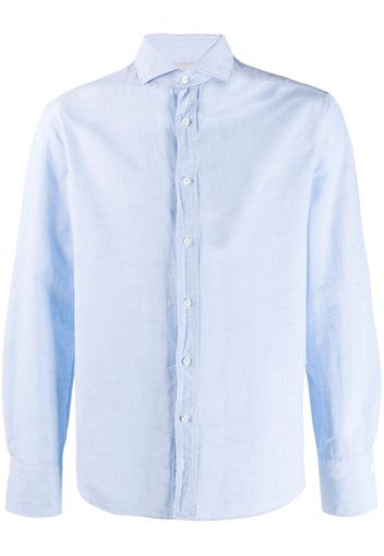 Brunello Cucinelli chambray shirt - Blue