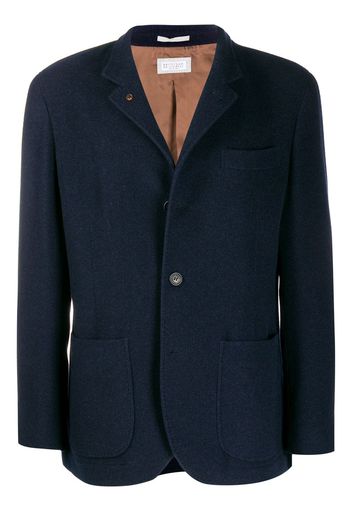Brunello Cucinelli single breasted blazer - Blue