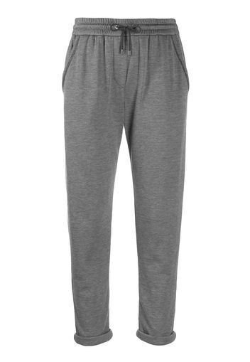 Brunello Cucinelli jersey sweatpants - Grey