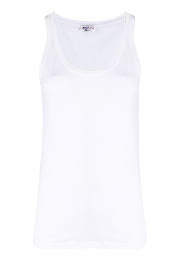 slim fit longline vest