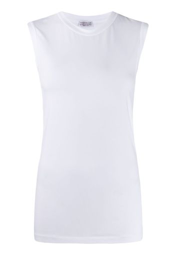 round-neck tank top