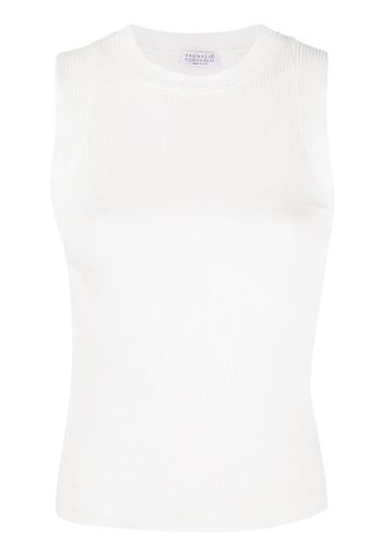 slim-fit tank top