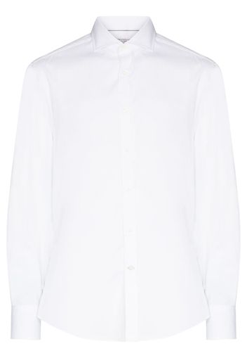 Brunello Cucinelli BRUNELLO CLEAN LS SHT WHT - White