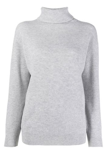 Brunello Cucinelli roll-neck cashmere jumper - Grey