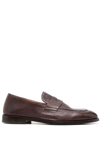 Brunello Cucinelli almond-toe loafers - Brown