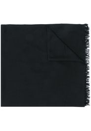 Brunello Cucinelli fringed-hem scarf - Black