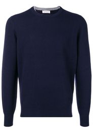 Brunello Cucinelli crew neck jumper - Blue