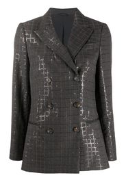 sequin-embellished blazer