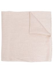 Brunello Cucinelli shimmer fringed scarf - Neutrals