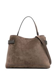 Brunello Cucinelli suede tote bag - Brown