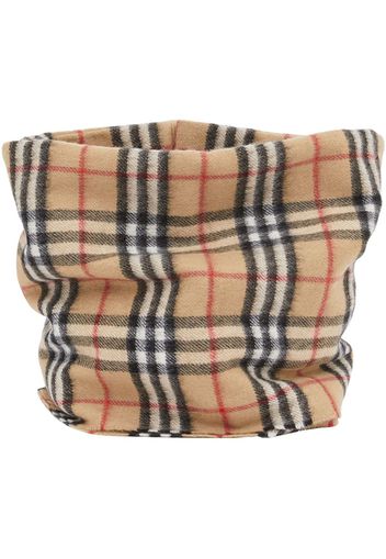 Burberry Kids Vintage Check snood - Neutrals