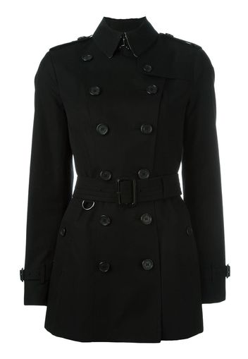 Burberry The Sandringham- Short Trench Coat - Black