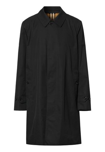 Burberry Cotton Gabardine Car Coat - Black