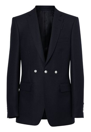 English Fit Triple Stud Wool Mohair Tailored Jacket