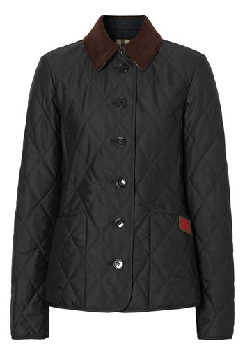 diamond quilted thermoregulated jacket