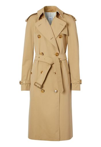 Archive Scarf print-lined trench coat