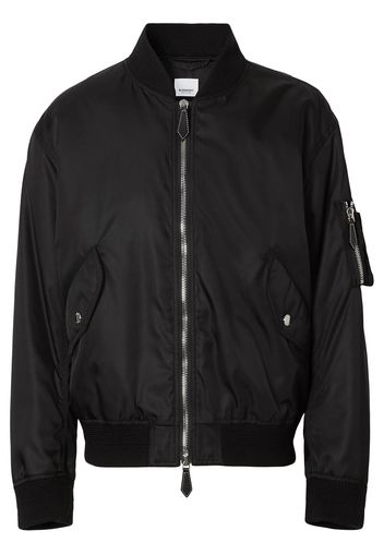 Burberry mermaid-appliqué bomber jacket - Black