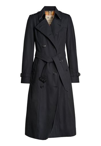 Burberry Chelsea Heritage long trench coat - Black