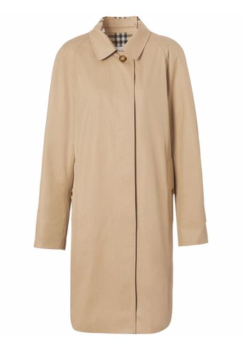 Burberry single-breasted car coat - Neutrals