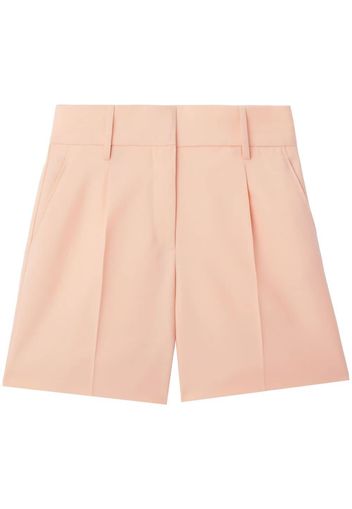 Burberry pressed-crease tailored shorts - Pink