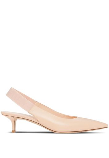 Burberry leather slingback pumps - Pink