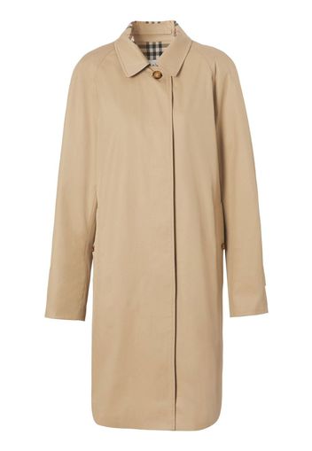 Burberry classic-collar single-breasted coat - Neutrals