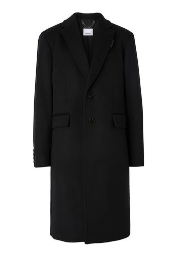 Burberry single-breasted wool coat - Black