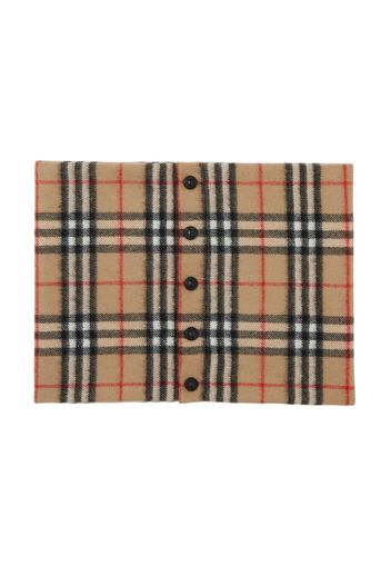 Burberry Kids Vintage Check-pattern cashmere scarf - Brown