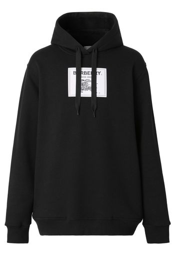 Burberry Prorsum Label cotton hoodie - Black