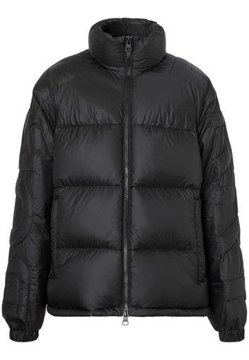 Burberry quilted zip-up jacket - Black