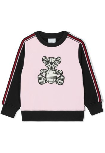 Burberry Kids Thomas Bear appliqué sweatshirt - Pink