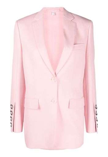 Burberry chain-link detail blazer - Pink