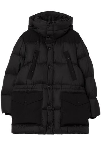 Burberry two-pocket puffer coat - Black