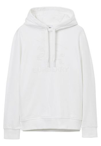 Burberry EKDRaynerbridge logo-embossed cotton hoodie - White