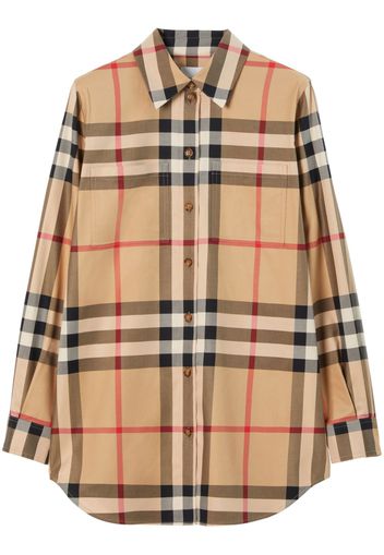 Burberry Vintage Check cotton shirt - Neutrals