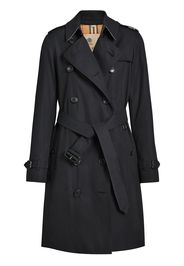 Burberry The Kensington Heritage Trench Coat - Blue