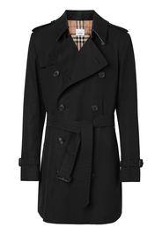 Burberry Cotton Gabardine Trench Coat - Black