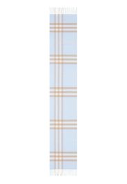 Burberry The Classic Check Cashmere Scarf - Blue