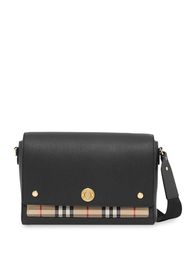 Burberry Vintage Check panel crossbody - Black