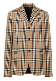 Vintage Check tailored blazer