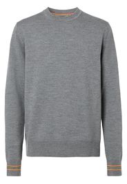 Icon Stripe trim crew-neck pullover