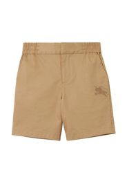 Burberry Kids EKD Motif Cotton Twill Chino Shorts - ARCHIVE BEIGE