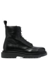 Buttero chunky lace-up boots - Black